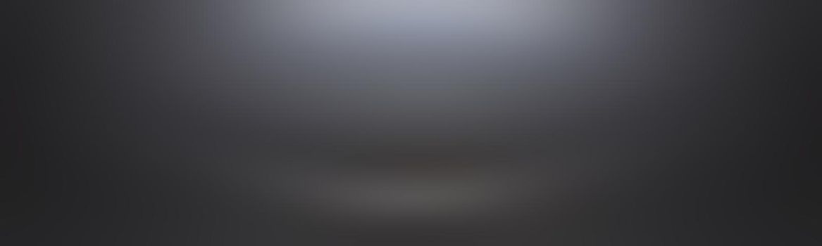 Abstract luxury blur dark grey and black gradient, used as background studio wall for display your products