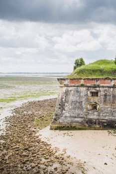 Fortification of the citadel of Château d'Oléron, on the island of Oléron in France