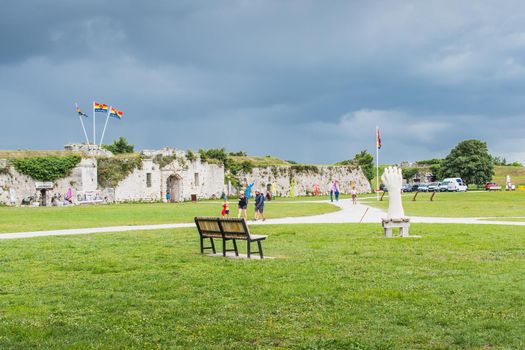 Fortification of the citadel of Château d'Oléron, on the island of Oléron in France