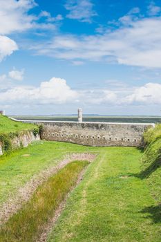 Fortification of the citadel of Château d'Oléron, on the island of Oléron in France