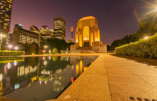 The Anzac Memorial was dedicated in 1934 In 1984, it was rededicated to honor all Australians serving their country in war