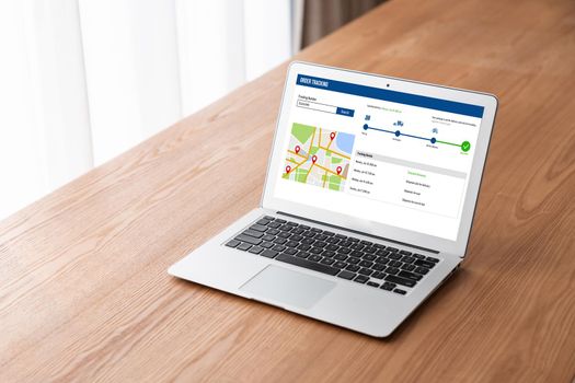 Delivery tracking system for e-commerce and modish online business to timely goods transportation and delivery