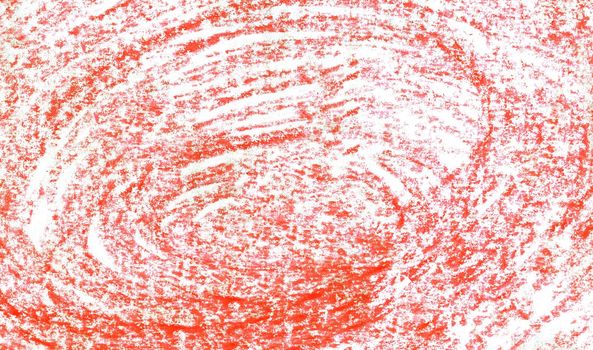 Hand Painted Pastel White and Red Abstract Background.