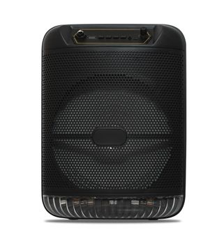 speaker, sound system for listening to music on a white background