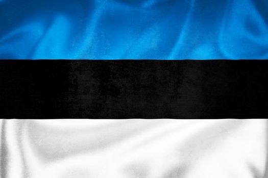 Grunge 3D illustration of Estonia flag, concept of Estonia 