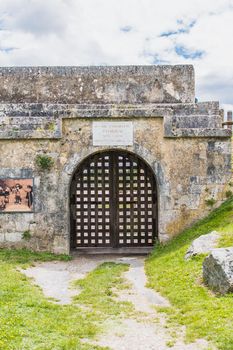 Fortification of the citadel of Château d'Oléron, on the island of Oléron in France