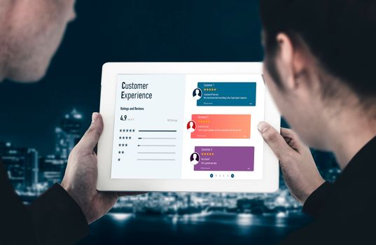 Customer experience and review analysis by modish computer software for corporate business