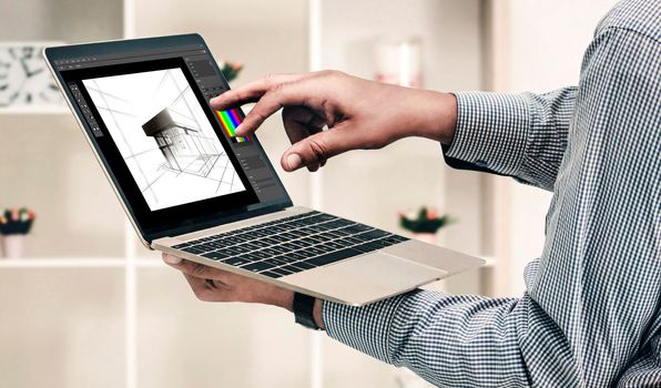 Architectural design modish software application for architect business and professional designer