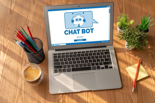 Chatbot software application for modish online business that automatically reply to customer questions