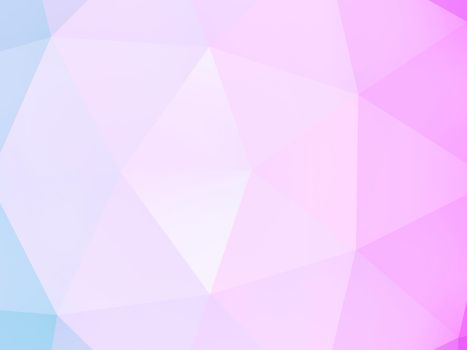 Abstract retro pattern of geometric shapes pink triangle backdrop, Geometric hipster triangular background, 3D rendering.