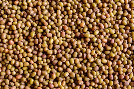 Mixture of dry beans and peas, background