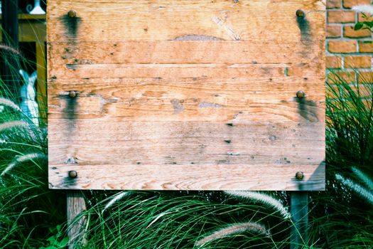 Wood sign boards. Wooden board, old wood. Brown scratched wooden cutting board. Wood texture