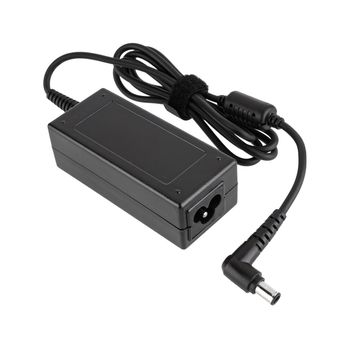 laptop power adapter, power supply, laptop accessory on a white background