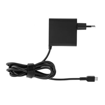 laptop power adapter, power supply, laptop accessory on a white background