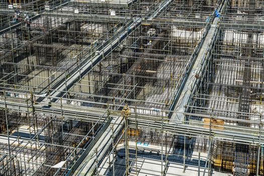Image of construction site (basic work). Shooting Location: Yokohama-city kanagawa prefecture