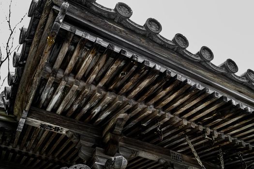 Old wall of old shrine (Japanese culture). Shooting Location: Miyagi-gun Matsushima Town