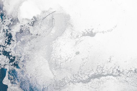 Marble ink abstract art from exquisite original painting for abstract background . Painting was painted on high quality paper texture to create smooth marble background pattern of ombre alcohol ink .