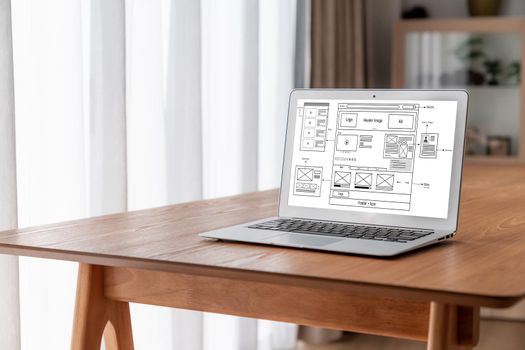 Website design software provide modish template for online retail business and e-commerce