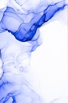 Marble ink abstract art from exquisite original painting for abstract background . Painting was painted on high quality paper texture to create smooth marble background pattern of ombre alcohol ink .
