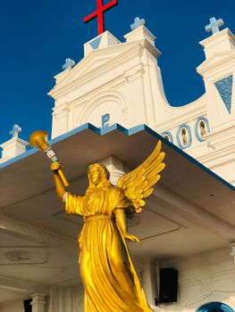 Beautiful statue in the Church.