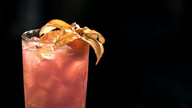 Alcoholic drink consisting of a spirit or several spirits mixed with other ingredients. Fruit juice. Lemonade. The Pink Lady. Classy of a cocktail as they come. The Pink Mojo. Cotton Candy