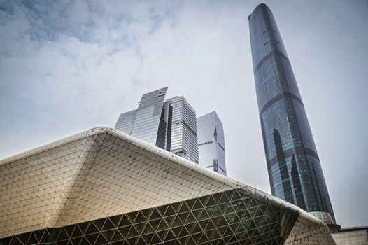 Guangzhou Opera House is a Chinese opera house in Guangzhou,in the new city of Pearl River, the Guangzhou Opera House has become one of China's three biggest theaters
