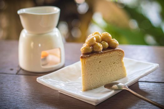 Macadamia Caramel Cake homemade cake