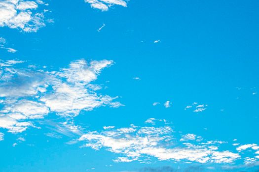 Cloud Muscle Cloud Cumulus Cirrus clouds against blue sky