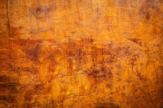 Brown orange Red texture from stucco ventiano. Textured stucco in bright terracotta.