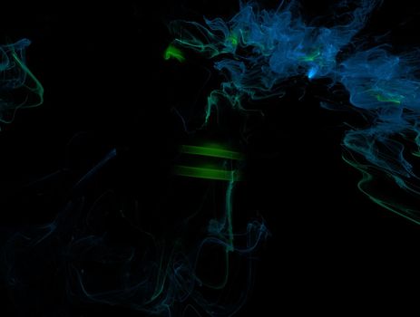 Imaginatory lush fractal texture image abstract background