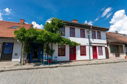 Valjevo, Serbia - June 26, 2022: the old town Tesnjar