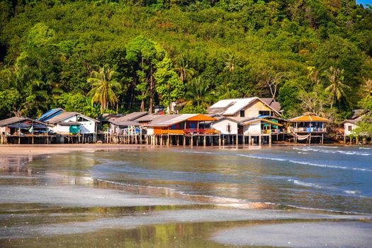 Sairee Beach or Sai Ri Beach in Chumphon, Thailand. High quality photo