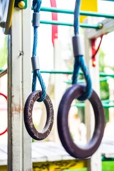 Outdoor playground for active children