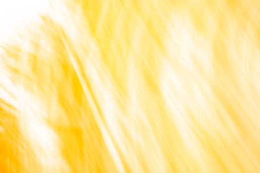 Abstract yellow background banner with scratches, bends, scuffs and glare. Backdrop