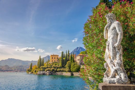 Varenna in Lake Como at springtime, Italy