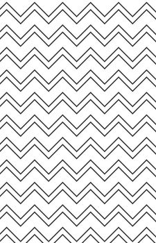 Zigzag pattern background. Colors black and white