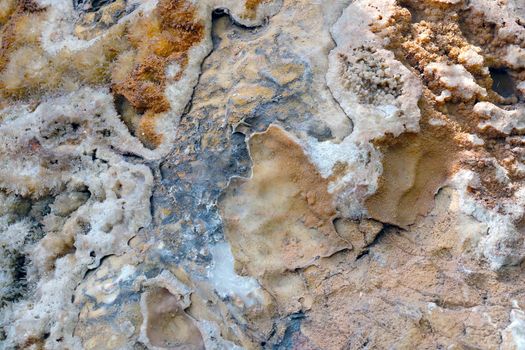 Salt rock texture. Minerals Background