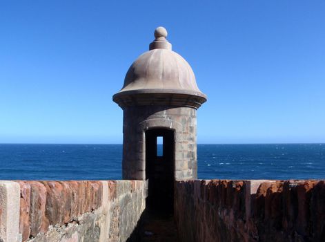 Lookout Tower in Old San Juan