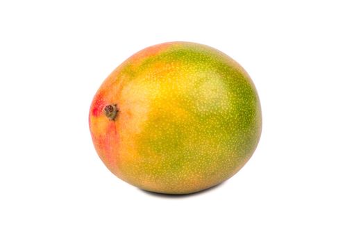 Fresh tropical fruit mango isolated on white background