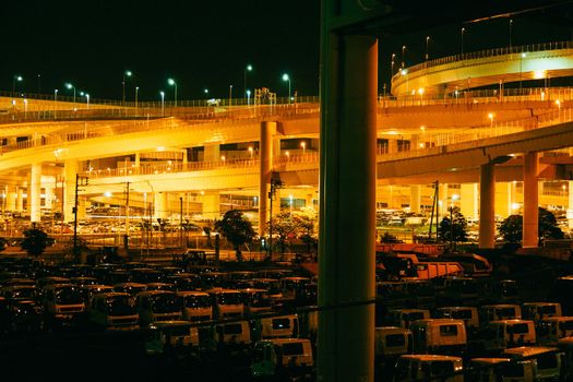 Image of Daikoku Junction · Metropolitan Expressway Image. Shooting Location: Yokohama-city kanagawa prefecture