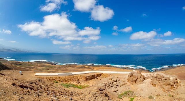 Gran Canaria, Canary Islands, La Isleta peninsula, Montana las Coloradans natural background