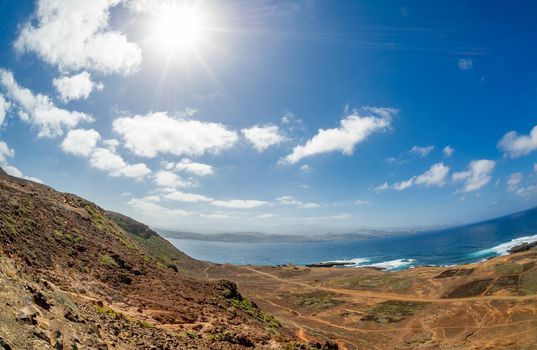 Gran Canaria, Canary Islands, La Isleta peninsula, Montana las Coloradans natural background