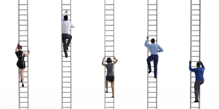 Climb the Corporate Ladder as a Business Concept