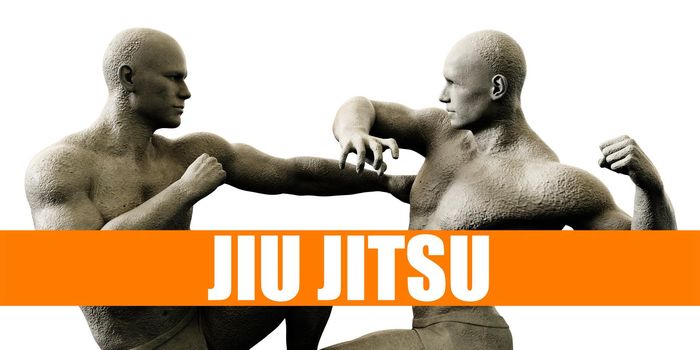 Jiu jitsu Classes Training Fighting Concept Background