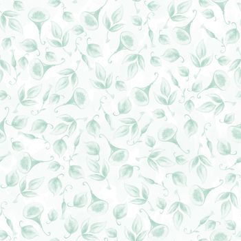 Floral Wallpaper with Realistic Flowers. Seamless Pattern with Wild Flowers and Ivy for Wallpaper Tablecloth Textile. Trendy Pattern.