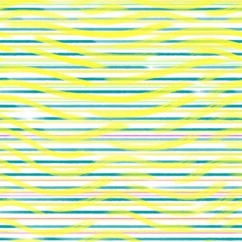 Hand drawn striped geometric background. Yellow ink brush strokes. grunge stripes, modern paintbrush line for wrapping, wallpaper, textile
