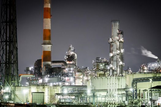 Motton at Kawasaki, Keihin Industrial Zone. Shooting Location: Kawasaki City, Kanagawa Prefecture