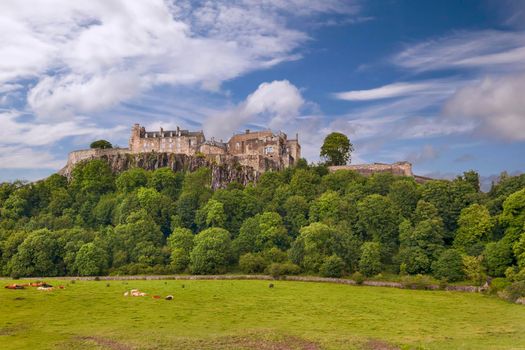 Stirling Castle, located in Stirling, is one of the largest and most important castles in Scotland, UK