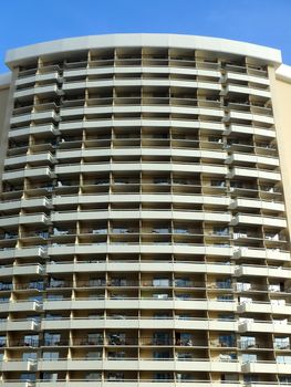 Hotel Tower of Landmark Waikiki Sheraton PK hotel on Oahu, Hawaii