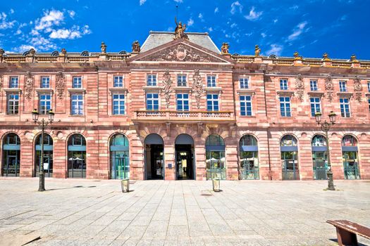 Place Kleber main square of Strasbourg architecture view, Alsace region of France
